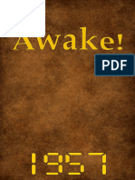 Awake! - 1957 Issues