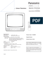 Panoramic: SERVICE MANUAL Colour Television