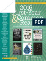 Random House First-Year & Common Reading Catalog 2016