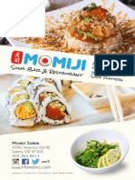 Momiji Salem Menu