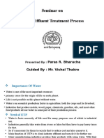 Advanced Effluent Treatment Process