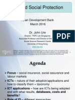 Presentations On Use of ICT For Development and Social Protection: Drivers, Constraints and Best Practice and Identity Management, Cyber Security and Social Protection