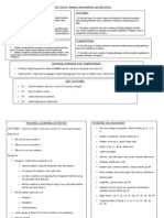 Unit Planner Maths