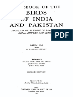 Handbook of The Birds of India and Pakistan V 3