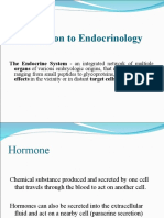 Lecture 1, Introduction To Endocrinology