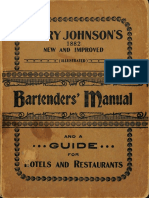 1934 Harry Johnson's Bartenders' Manual