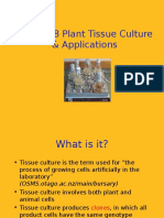 Plant - Tissue Culture - and - Applications