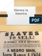 Slavery in America