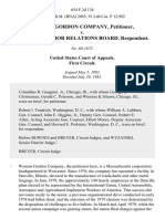 Wyman-Gordon Company v. National Labor Relations Board, 654 F.2d 134, 1st Cir. (1981)