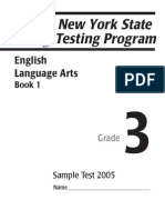 Newyork English Language Arts Grade3 Book1