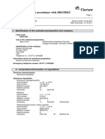 Tros 650 Msds