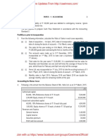 Profit/Loss Prior To Incorporation: Paper - 1: Accounting 3