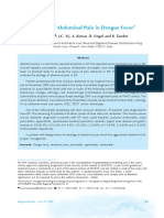 Etiology of Abdominal Pain in Dengue Fever