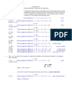 Bonding Assignment Answers