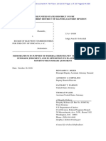 Cross Motion For Summary Judgment and Opposition To Plaintiffs Second Motion For Summary Judgement, Federal Defendants