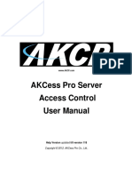 AKCessPro Server Access Control Manual