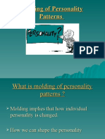 Modling of Personality Patterns