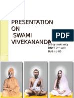 Presentation ON Swami Vivekananda