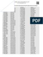 Clutch Disc and Cluth Pressure List Parts Catalogue From CINA AUTO PARTS