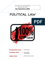 UP08 Political Law