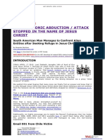 Alien-Demonic Abduction - Attack Stopped in The Name of Jesus Christ PDF