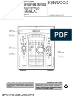 RXD-V333/V333S/V535/V535-GR/V535S/ V535S-H/V636/V737/V737S: Service Manual