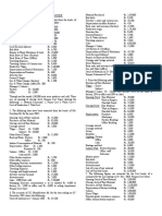 Cost Sheet and Tender