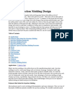 Basics of Injection Molding Design