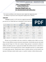 5 - Pressure Measurment and Calibration