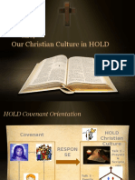 Talk4 Christian Culture in HOLD