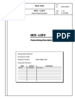 Mcs - LCB Ii: Feature Setup Description