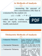 6-Titrimetric Methods of Analysis