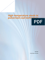 High Temperature Steels in Pulverised Coal Technology - ccc234