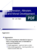 Aggression, Altruism, and Moral Development: Dr. Lin Dan