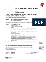 EC Type-Approval Certificate No. DK0199.274 Revision 2