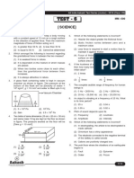 Test - 6: (Science)