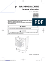 Washing Machine: Technical Information