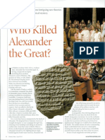 Who Killed Alexander The Great?: About A Long-Standing Historical Mystery