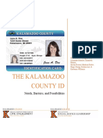 Kalamazoo County ID Program Task Force Report