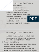 Learning To Love Psalms-Psalm1