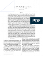 Geology of The Almad (N Mercury Deposit, Province of Ciudad Real, Spain