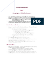 Chapter 4 - Managing in A Global Environment