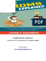 English Idioms Explained - Janet Gerber PDF