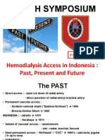 Lunch Symposium: Hemodialysis Access in Indonesia: Past, Present and Future