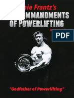 10 Commandments of Powerlifting Ernie Frantz