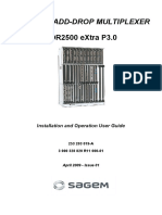 ADR2500eXtra P3.0 Installation and Operation User Guide - 253203019-A - Ed.01