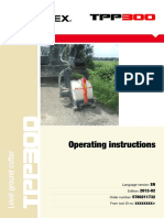 Operating Instructions: Level Ground Cutter