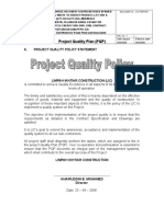 Project Quality Plan