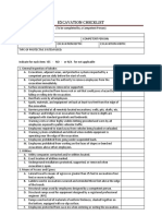 Excavation Checklist PDF