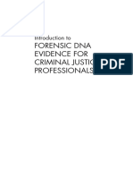 Forensic Dna Evidence For Criminal Justice Professionals: Introduction To